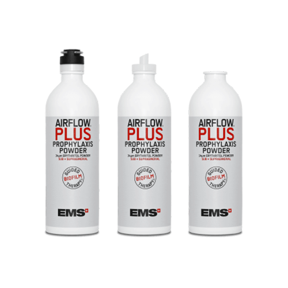 EMS AirFlow Plus Tre Bottiglie polvere EMS AirFlow Plus